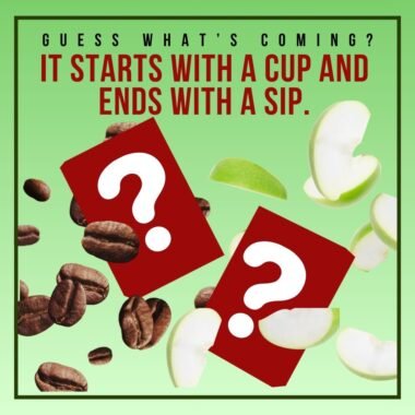 Its Starts with a Cup!